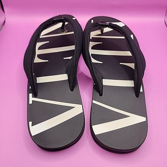 VALENTINO GARAVANI VLTN-Print Flip Flops Size EU 43 / US 10 Read - Picture 8 of 11